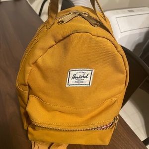 Herschel Mustard Color Mini Backpack